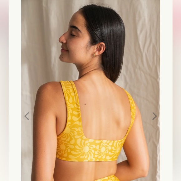 September the Line Eden Top Sun Ray Gold Print (L) - Picture 5 of 8